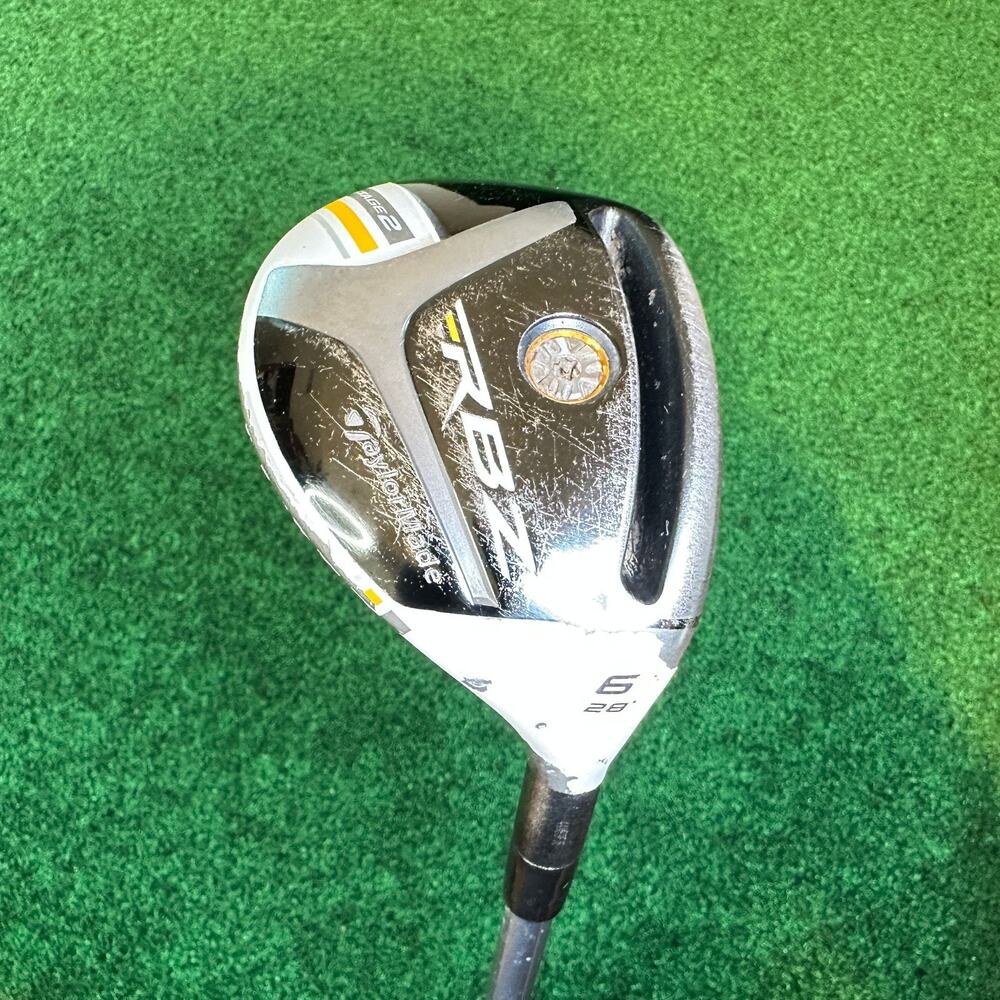 TaylorMade RBZ Stage 2 Hybrid 6 28° RH Fujikura Vista Pro R2 Flex Senior 39.5"